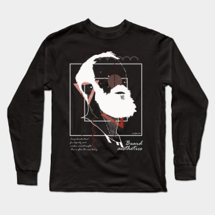 Beard aesthetics version 5 Long Sleeve T-Shirt